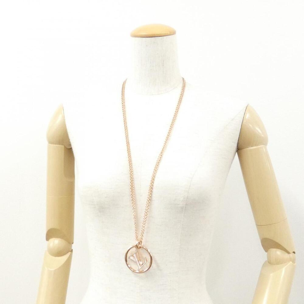 LOUIS VUITTON Gold Necklace - Picture 7 of 7